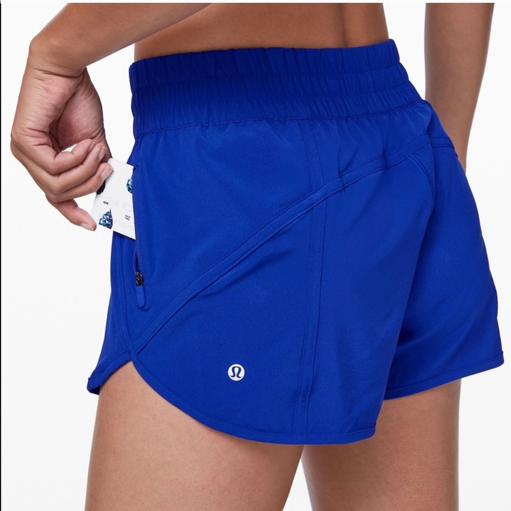 ISO lululemon blue shorts